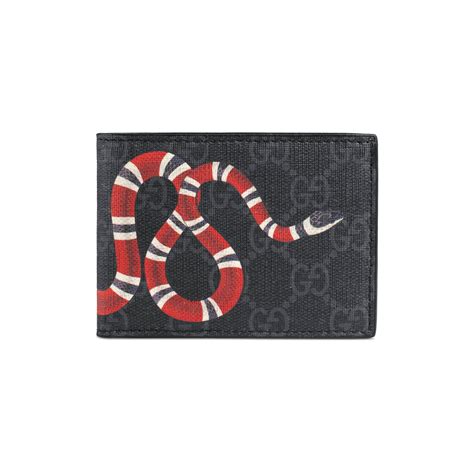 gucci wallet snake black|Gucci wallet snake cheap.